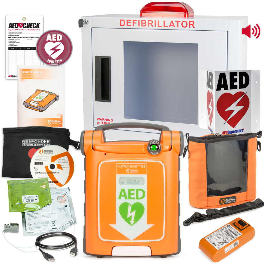 Cardiac Science Powerheart G5 AED Small Business Value Package