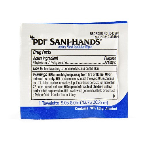 Laerdal Instant Hand Sanitizing Wipes