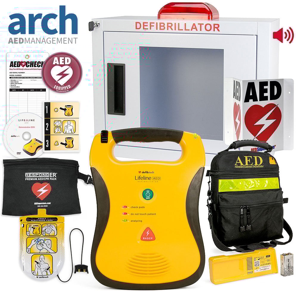 AED Corporate Value Package Lifeline Defibtech
