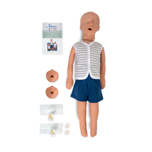 Simulaids Kyle 3-Year-Old CPR Manikin With Carry Bag