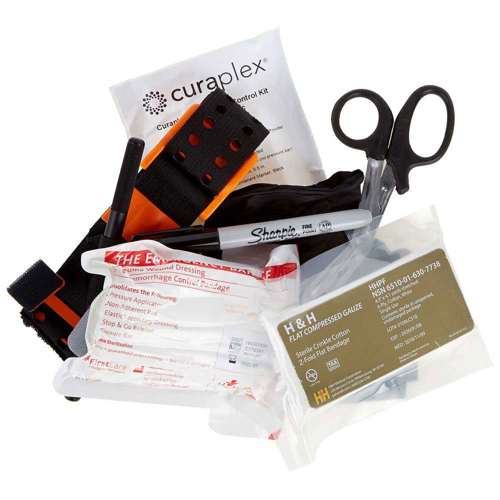 Curaplex Hemorrhage Control Basic Kit with SAM XT or SWAT-T Tourniquet