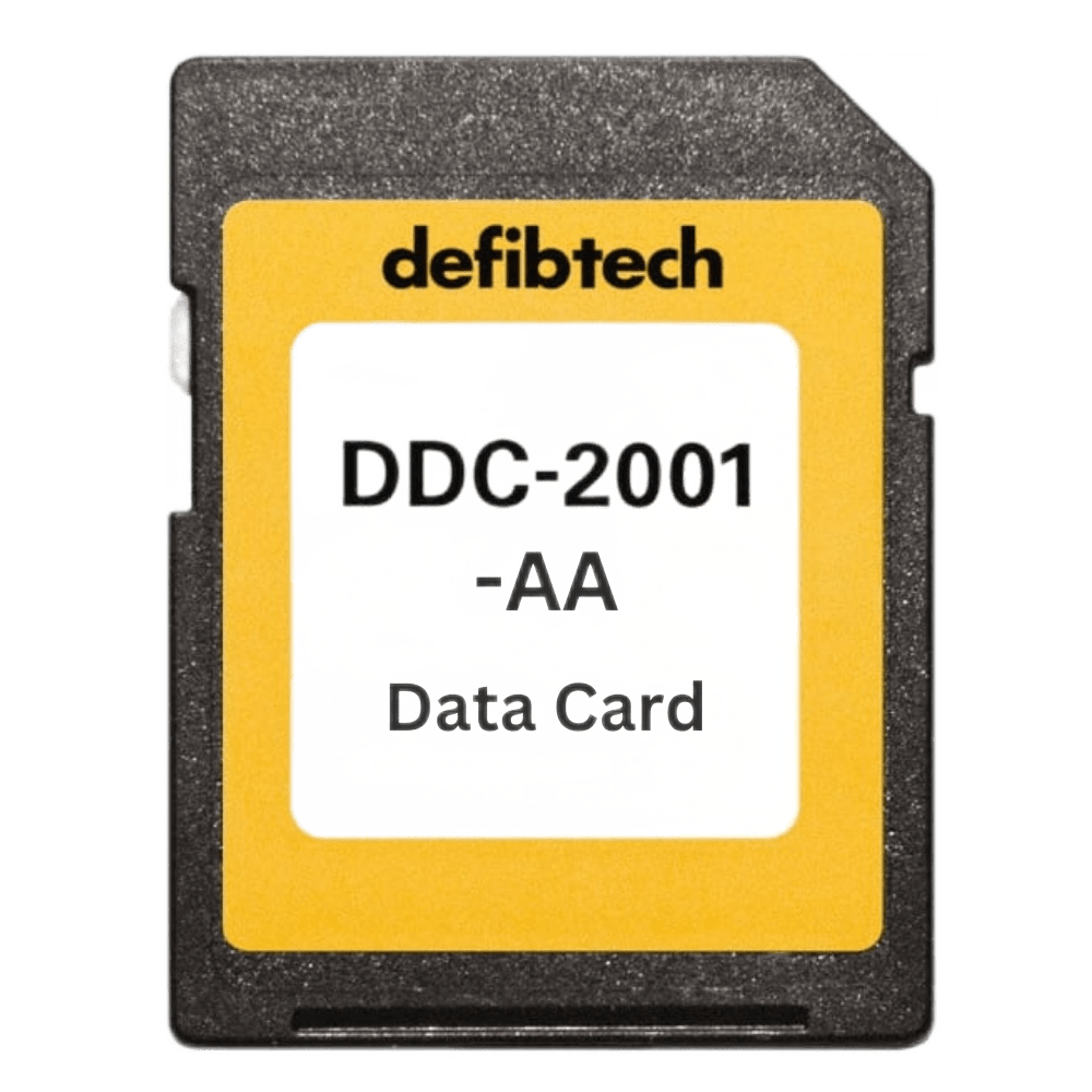 Data Card for Defibtech Lifeline VIEW/ECG/PRO AED