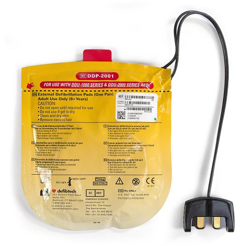 Adult Electrodes Pads For Defibtech Lifeline VIEW/ECG/PRO AED