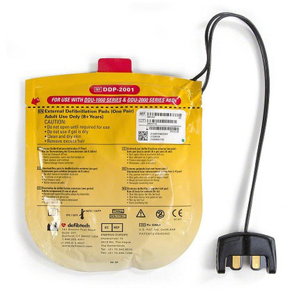 Adult Electrodes Pads For Defibtech Lifeline VIEW/ECG/PRO AED