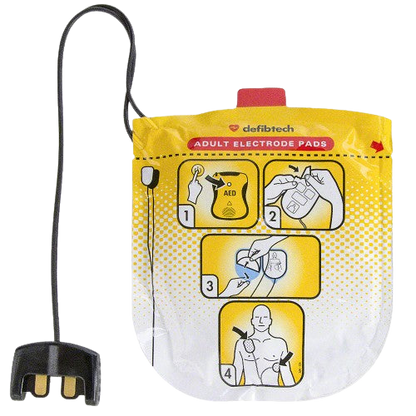 Adult Electrodes Pads For Defibtech Lifeline VIEW/ECG/PRO AED