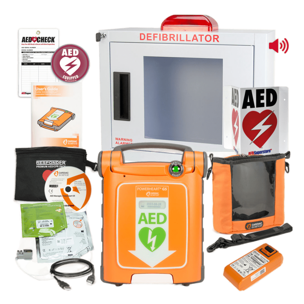Cardiac Science Powerheart G5 AED Small Business Value Package