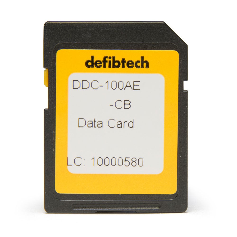 Defibtech Lifeline or Lifeline AUTO AED Data Card w/Audio Recording - High Capacity