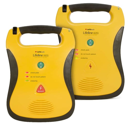 Defibtech Lifeline And Lifeline AUTO AEDs Pack Of 2