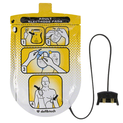 Defibtech Lifeline Or Lifeline AUTO AED Adult Defibrillation Electrode Pads