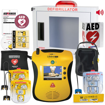 Defibtech Lifeline VIEW/ECG AEDs - Value Package For Church
