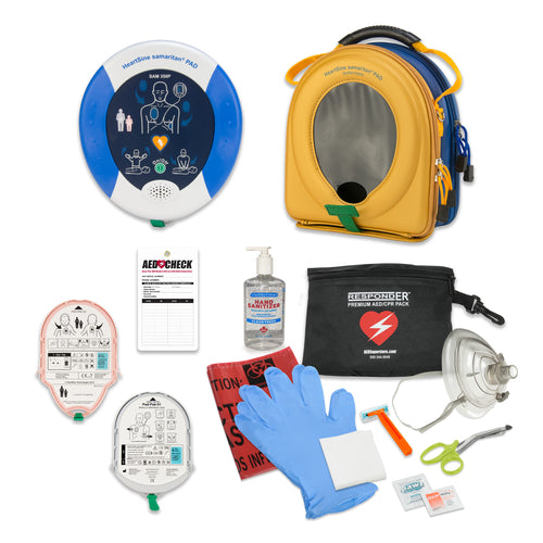 HeartSine Samaritan 350P Home AED Package
