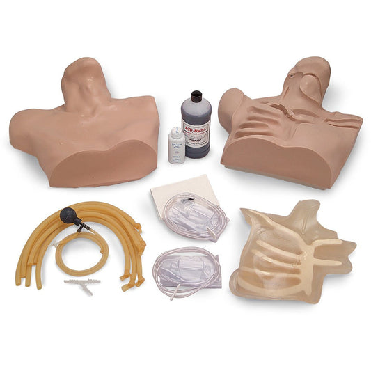 Life/Form Replacement Skin & Vein Kit For The Central Venous Cannulation Simulator