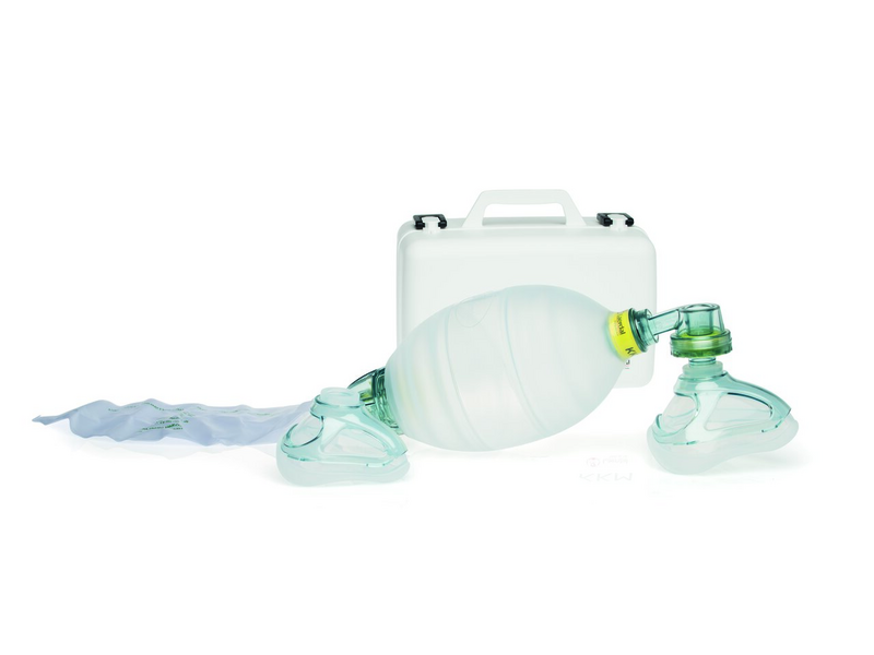 Laerdal LSR Adult Reusable Resuscitator Complete With Compact Carry Case