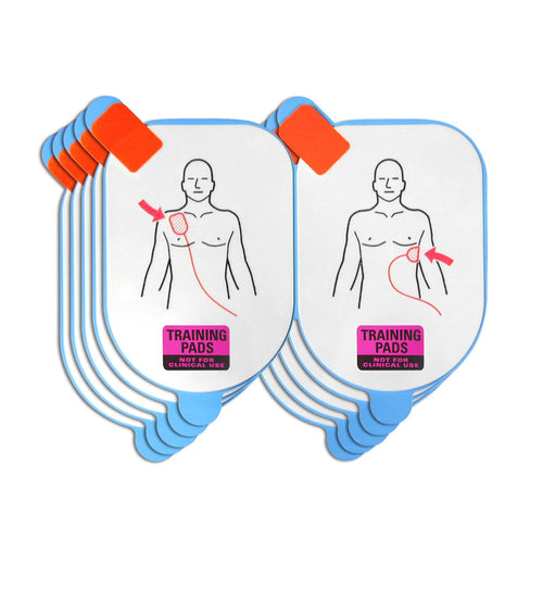 Defibtech Adult TRAINING Replacement Gels (5 sets) - Non-functional