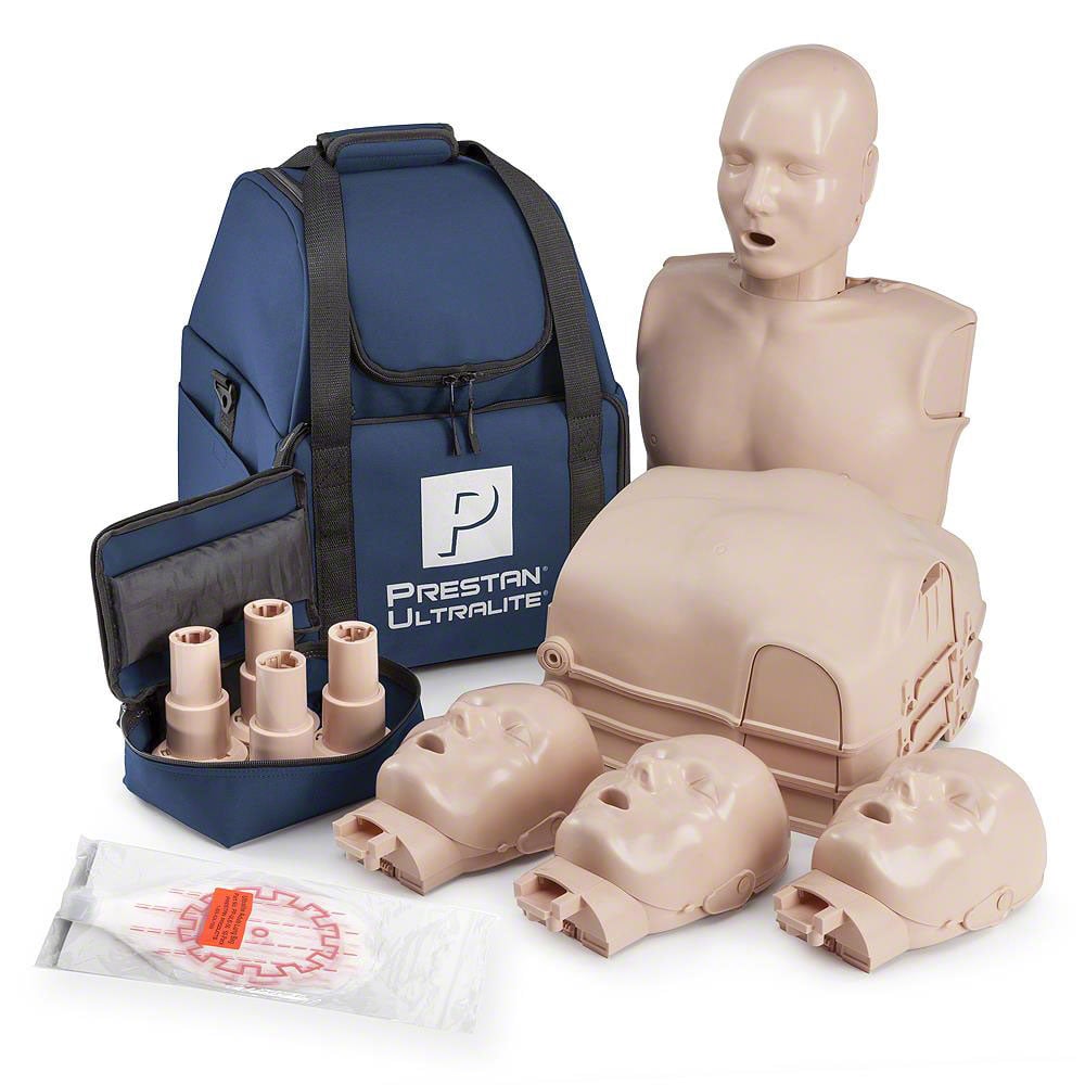 PRESTAN Diversity Ultralite Manikins 4-Pack Without CPR Monitor