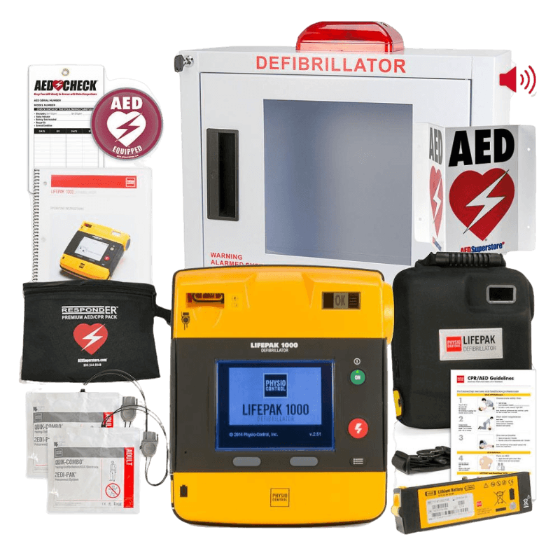 Physio-Control LifePAK 1000 AED Small Business Value Package