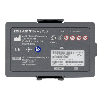 ZOLL AED 3 Non-Rechargeable Lithium Battery