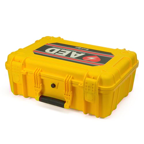 Shok Box Watertight Carrying Case For The Cardiac Science AED