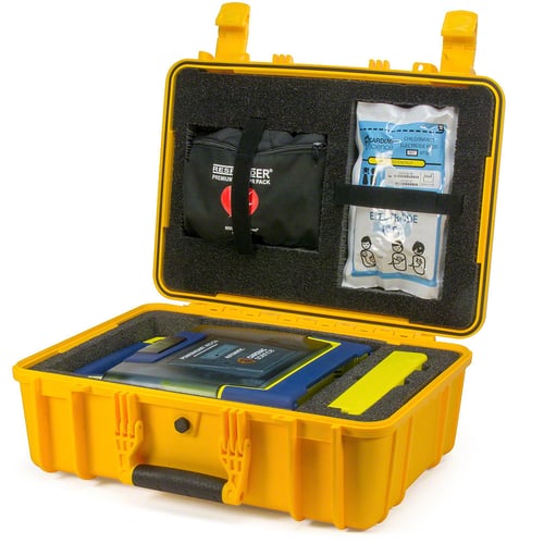 Shok Box Watertight Carrying Case For The Cardiac Science AED