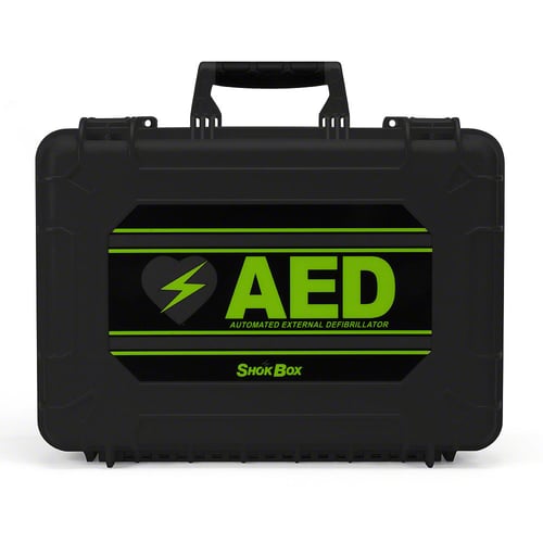 Shok Box Watertight Carrying Case For The Cardiac Science AED
