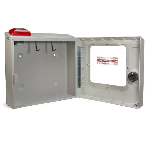 Cardiac Science Standard Size AED Wall Mount Cabinet with Alarm and Strobe