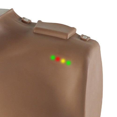 Adult Dark Skin Manikins 4-Pack with CPR Monitor