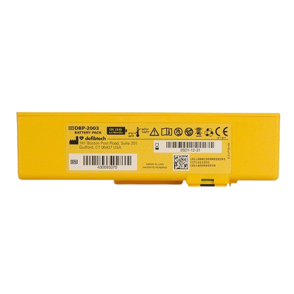 Defibtech Lifeline VIEW ECG PRO AED Battery 4-year Warranty