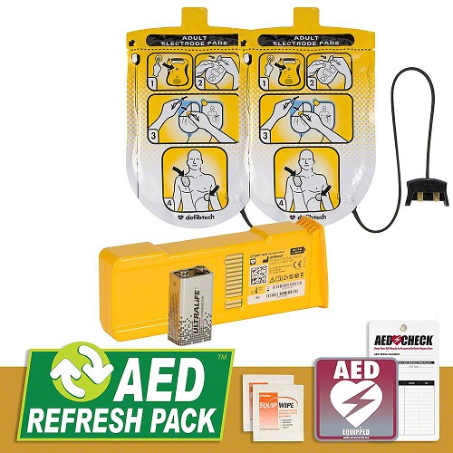 Lifeline or Lifeline AUTO AED Refresh Pack Defibtech