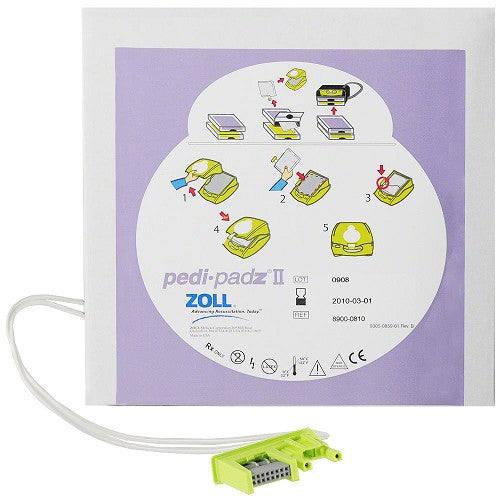 Pedi-Padz II Pediatric Electrode Pads For AEDS