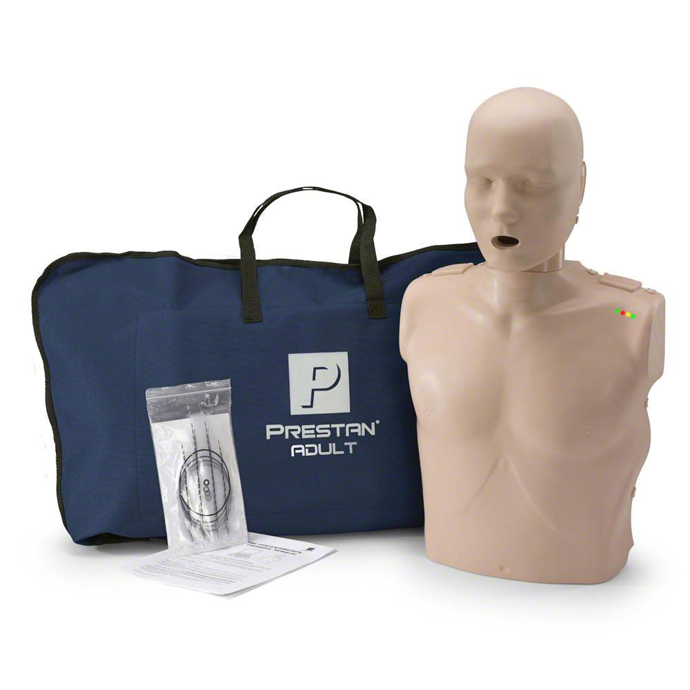 PRESTAN Professional Manikin (Single), Adult Medium Skin Tone with CPR Monitor