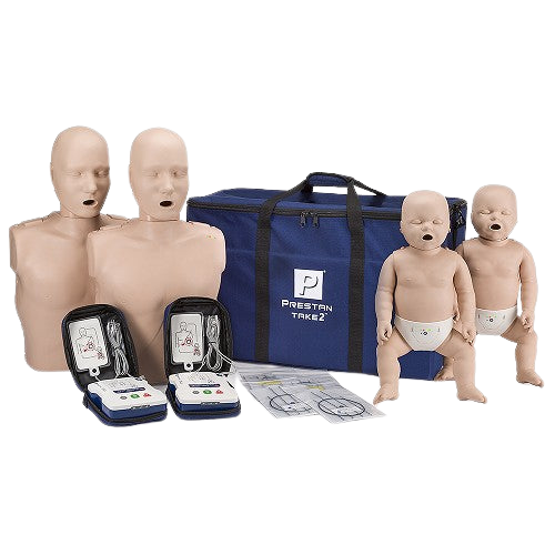 PRESTAN TAKE2™ Manikins Kit with CPR & AED Trainers