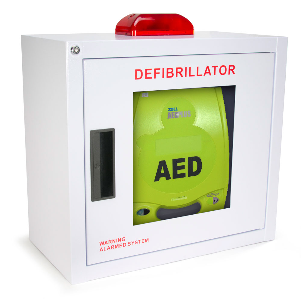 ZOLL AED Plus Church Wall Cabinet