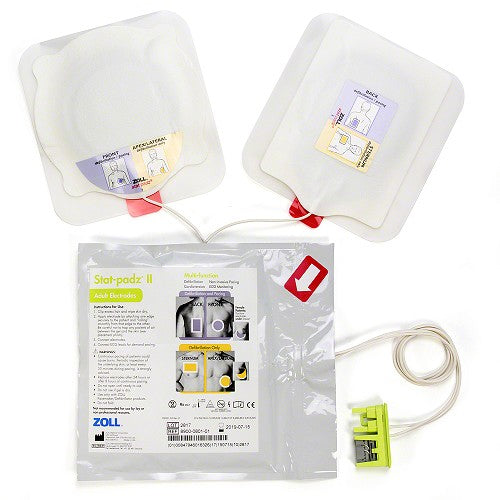 ZOLL Stat-padz II ECG Electrodes Padz Single pair