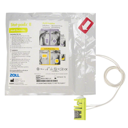ZOLL Stat-padz II ECG Electrodes Padz Single pair