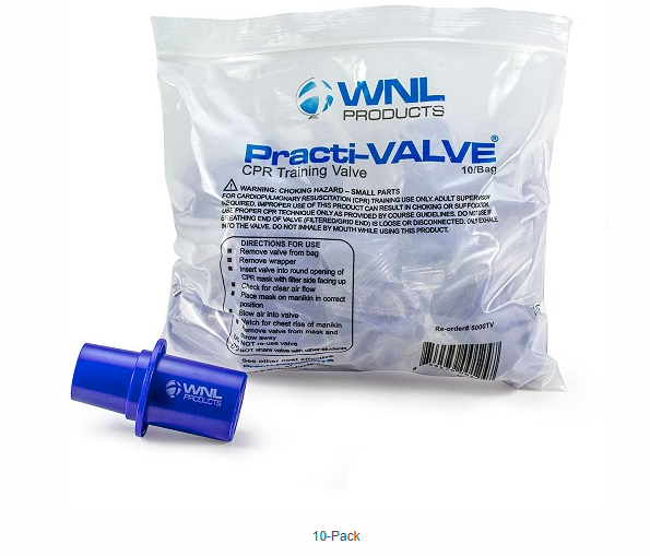 Practi-VALVE for CPR Training by WNL Products