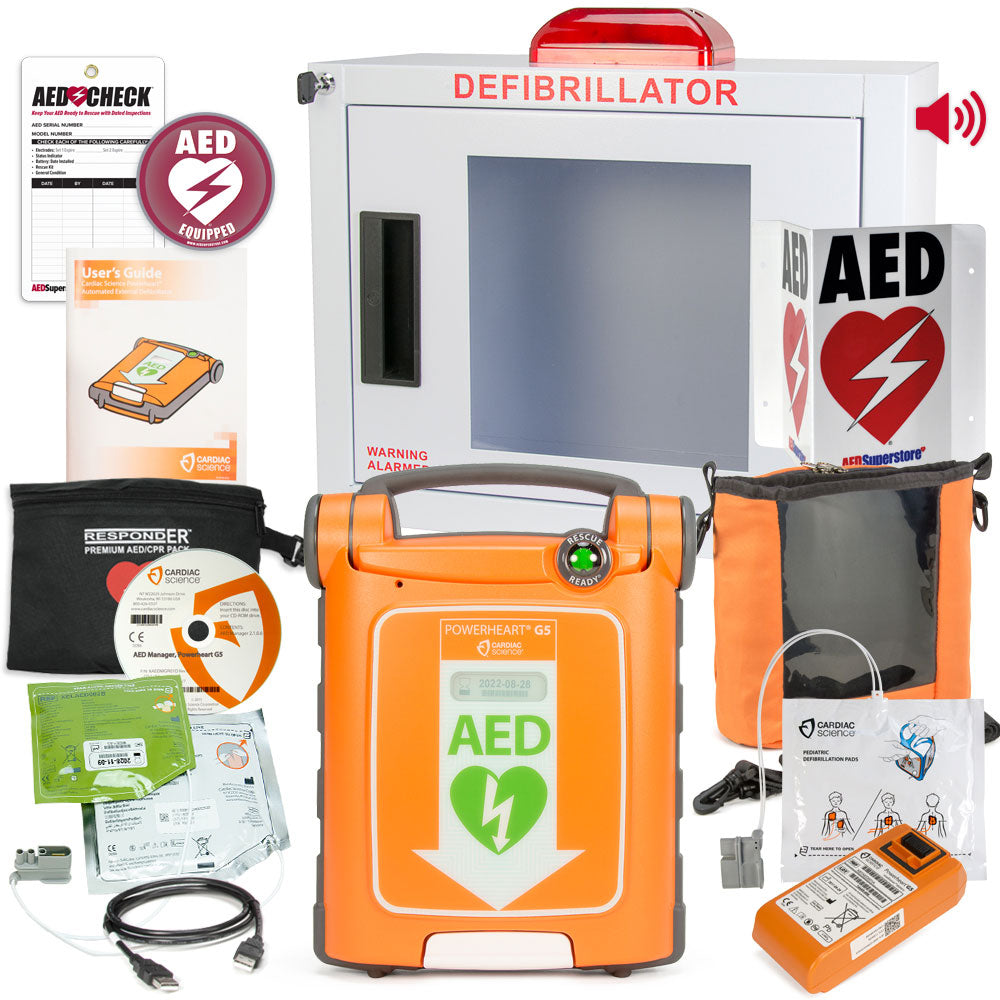 Cardiac Science Powerheart G5 - AED School and Community Value Package