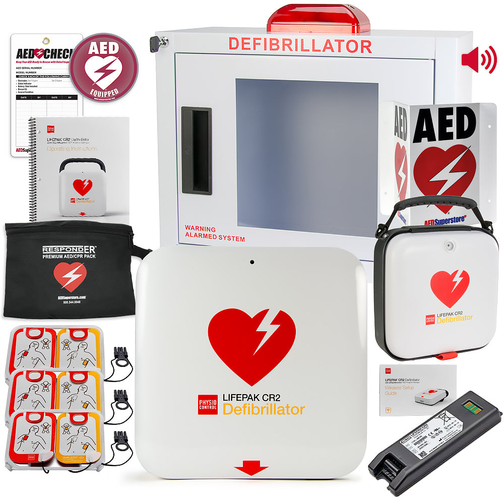 Physio-Control LIFEPAK CR2 - AED Church Package