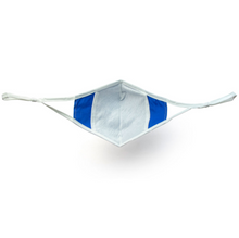 Load image into Gallery viewer, Reusable Cloth Mask - Blue w/Filter Pouch - Child
