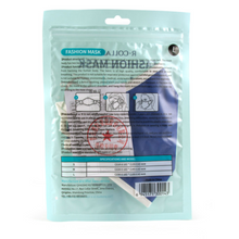 Load image into Gallery viewer, Reusable Cloth Mask - Blue w/Filter Pouch - Child
