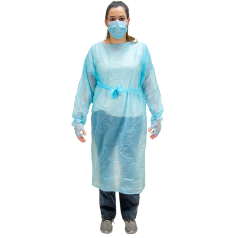 Gowns, Level 2, Non-Woven SMS Material, 10 Pack
