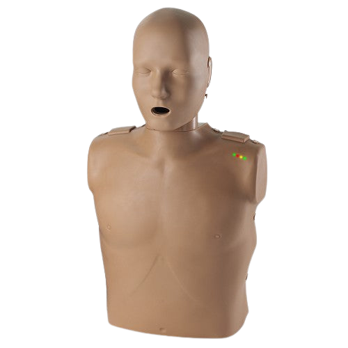 Prestan Manikin (Single), Adult Dark Skin with CPR Monitor