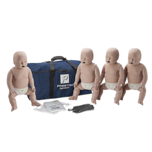 Load image into Gallery viewer, Prestan Infant Medium Skin Manikin 4-Pack with CPR Monitor
