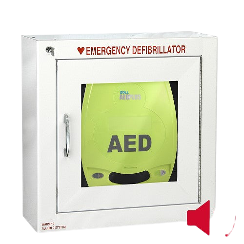 ZOLL® AED Plus® Standard Size Cabinet with Audible Alarm