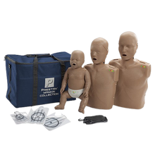Load image into Gallery viewer, Prestan Collection Dark Skin Manikins with CPR Monitor
