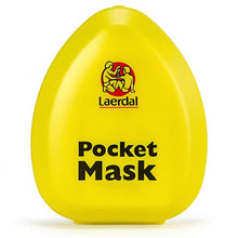 Load image into Gallery viewer, Laerdal Pocket Mask w/o Gloves and Wipe in Yellow Hard Case
