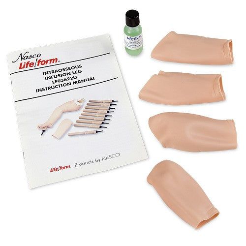 Life/Form Leg Skin Replacement Kit For The Infant PALS CRiSis Manikin (4-Pack)