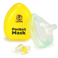 Load image into Gallery viewer, Laerdal Pocket Mask w/o Gloves and Wipe in Yellow Hard Case
