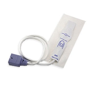 Physio-Control LIFEPAK® 12/20 Sensor Oxisensor II Adult Disposable, Long Cable, for Units with Nellcor Sp02 - 24/box