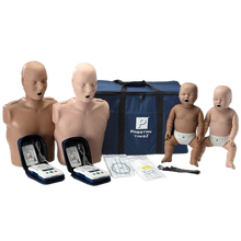 Load image into Gallery viewer, Prestan® Manikin Professional TAKE2™ Manikins Diversity Kit w/CPR Monitors and AED Trainers Package
