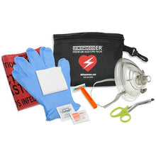 Load image into Gallery viewer, RespondER® Premium CPR/AED Pack with RespondER® Mask in nylon pouch
